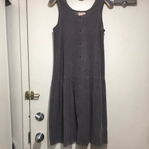 VINTAGE SHIRLEY K CORDUROY DRESSES SIZE 34 - Picture 3 of 7